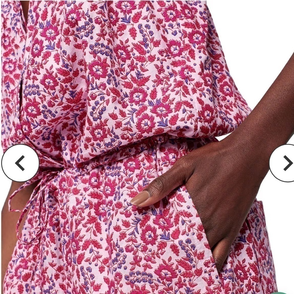 Faherty Pink Patterned Jumpsuit - image 2